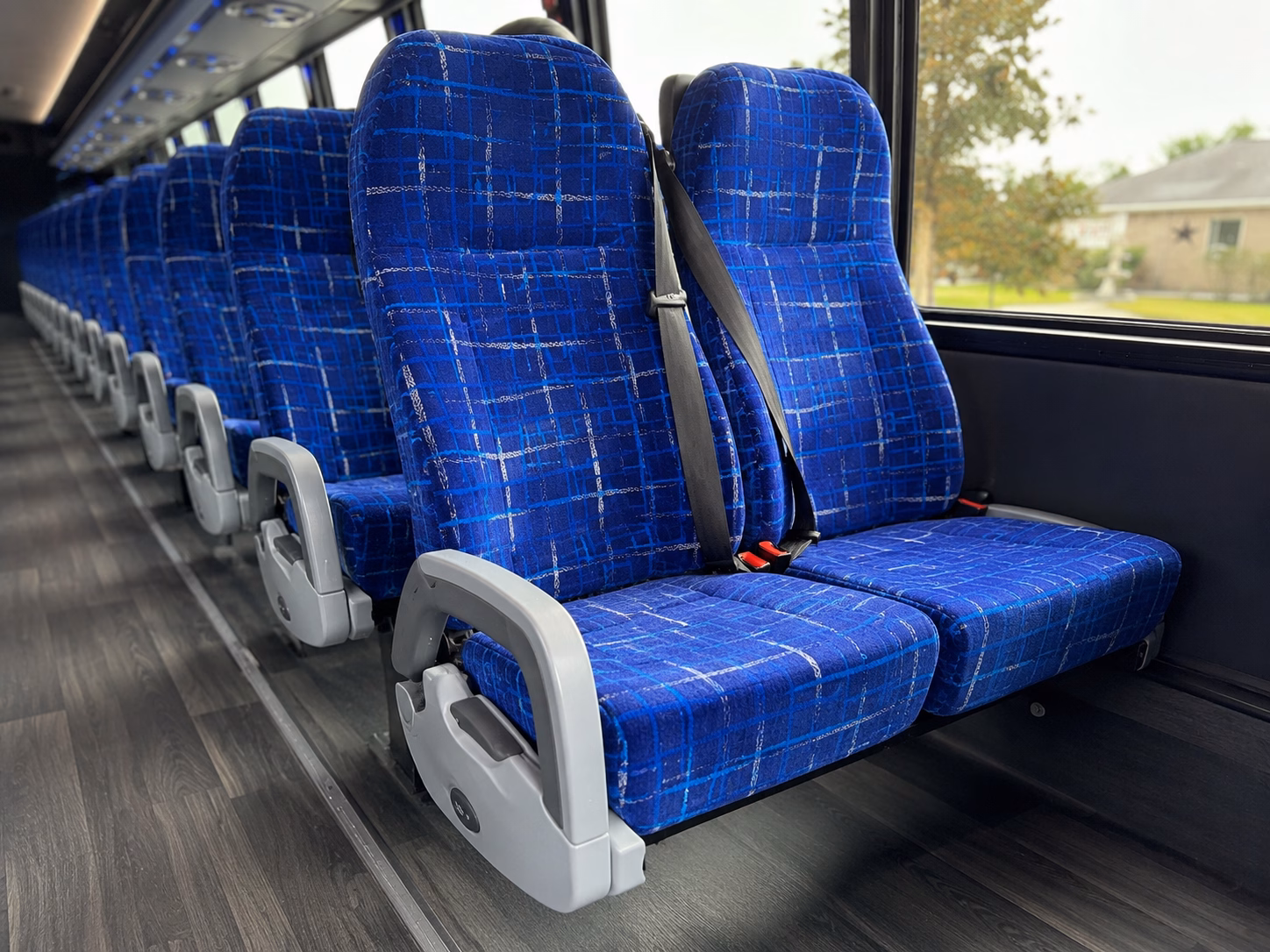 flower mound prom transportation onboard seating